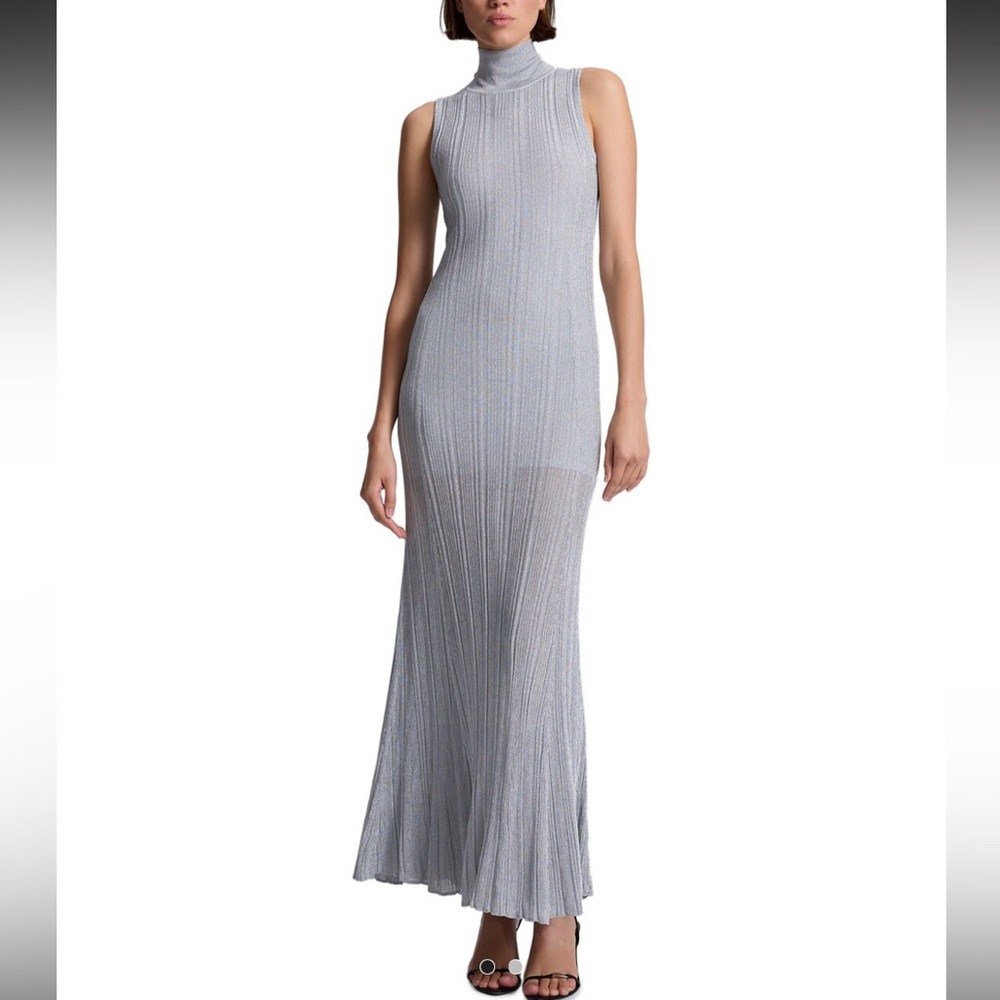 A.L.C. Silver Arden Maxi Dress, size small, NWT